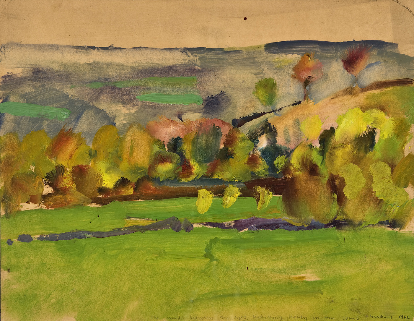  Duanesberg, N.Y.; oil on paper, 11 x 14