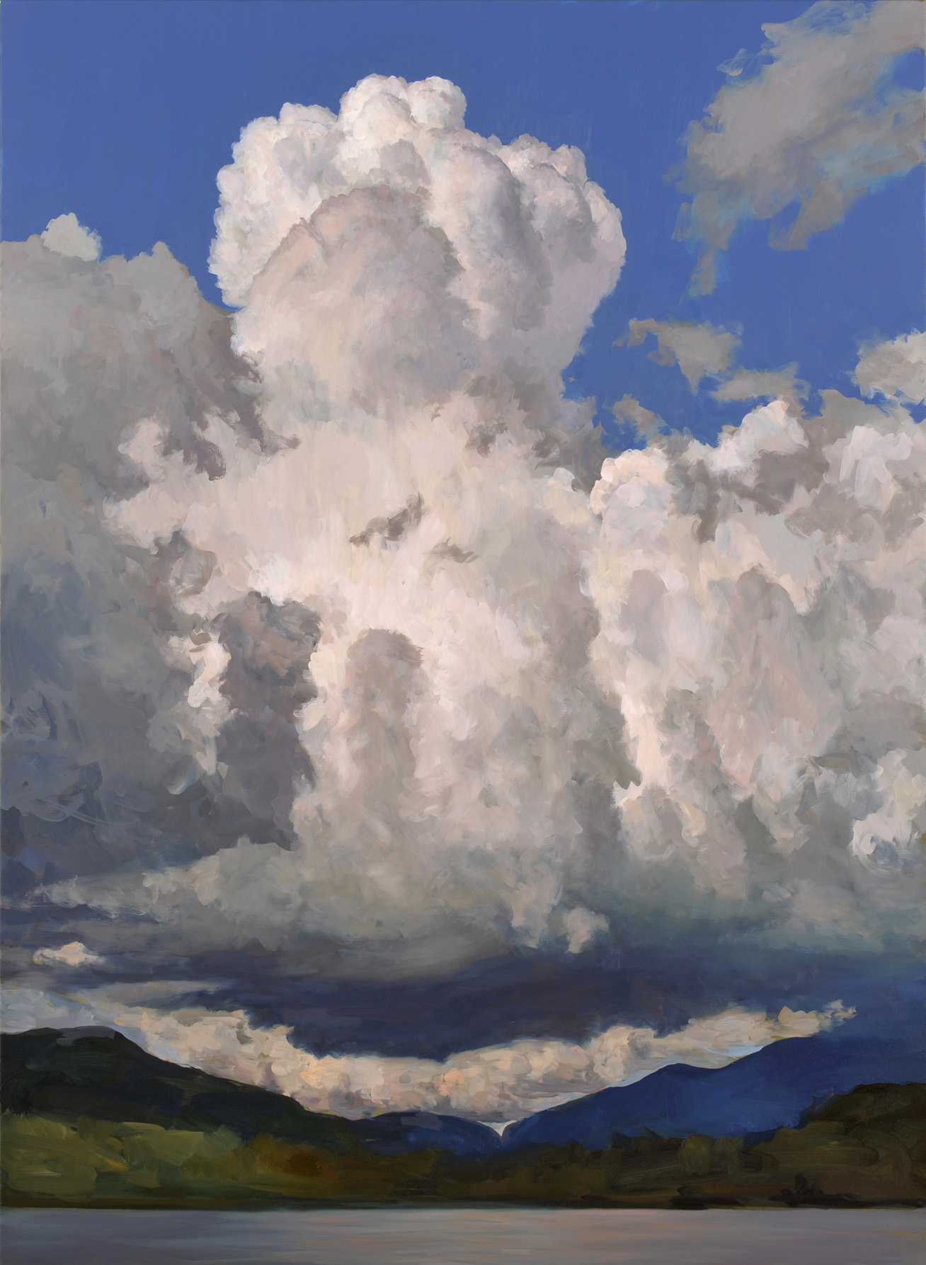  Boom Cloud; oil on linen, 52 x 38